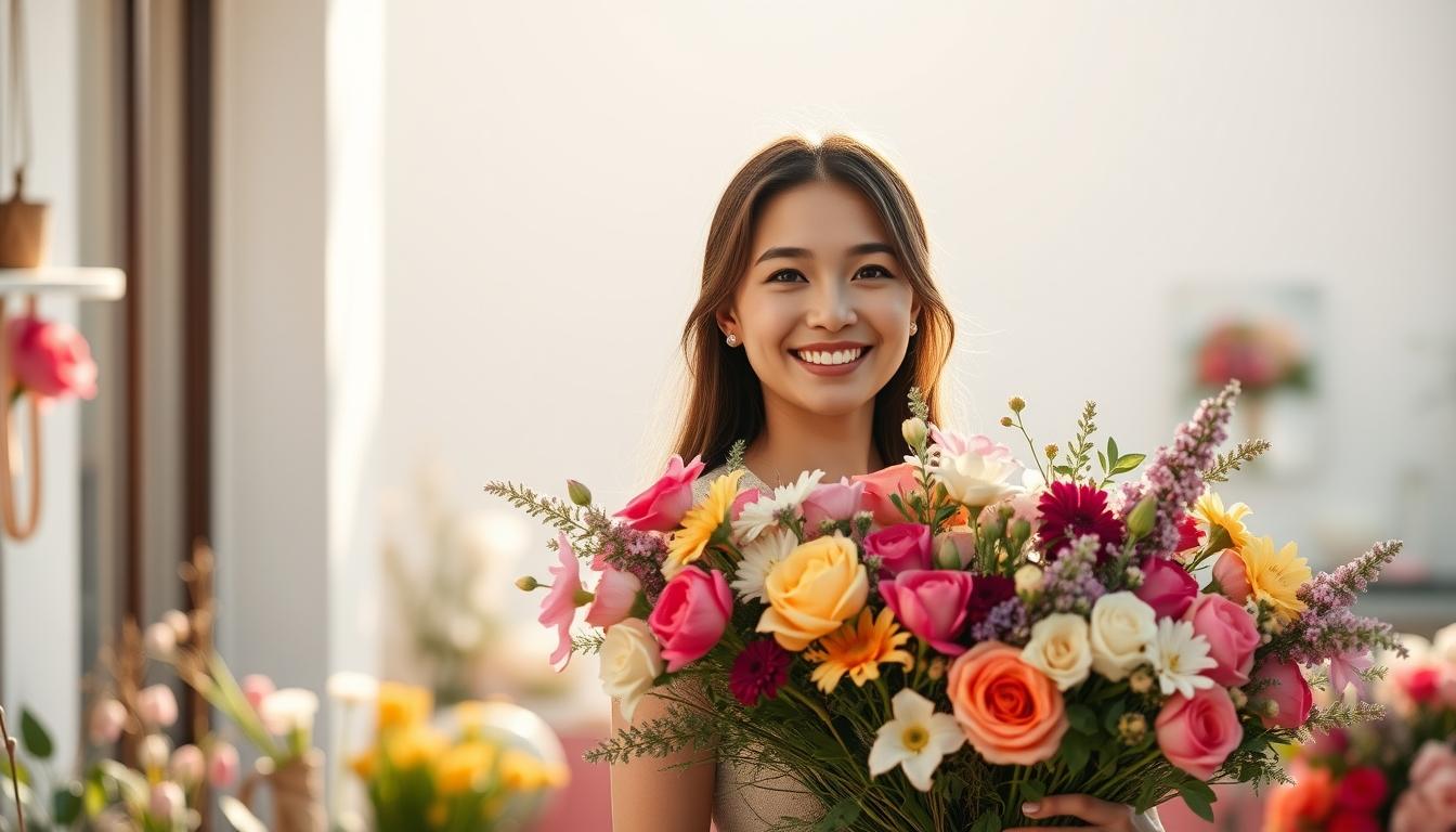 How to create a beautiful bouquet